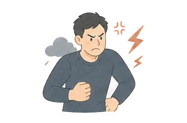 用一个主体和一个核心动作清晰表现“敌人，仇敌；敌军”