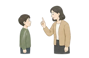 用一个主体和一个核心动作清晰表现“服从的，顺从的，听话的”
