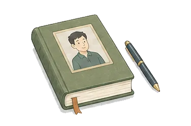 用一个主体和一个核心动作清晰表现“自传”