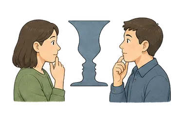 用一个主体和一个核心动作清晰表现“感知，认知；理解，看法”