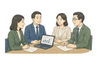 用一个主体和一个核心动作清晰表现“公司的；企业的（形容词）”
