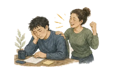 用一个主体和一个核心动作清晰表现“使充满活力，激励；通电”