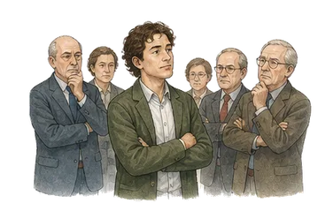 用一个主体和一个核心动作清晰表现“非正统的，异端的”