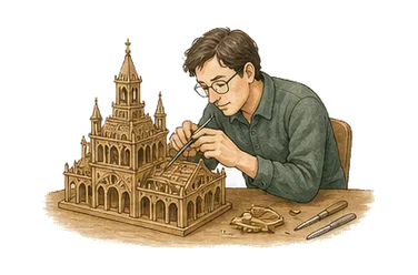 用一个主体和一个核心动作清晰表现“详细说明；精心制作的”