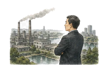 用一个主体和一个核心动作清晰表现“巨头；大亨；富豪”