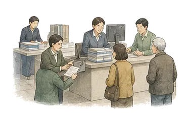 用一个主体和一个核心动作清晰表现“（政府的）部，内阁”