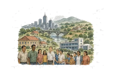 用一个主体和一个核心动作清晰表现“国家；民族；国民”