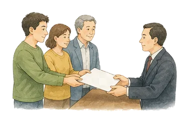 用一个主体和一个核心动作清晰表现“请愿书；正式申请”