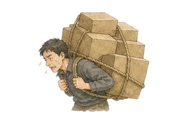 用一个主体和一个核心动作清晰表现“压力；施压”