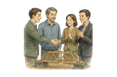 用一个主体和一个核心动作清晰表现“批准；认可；赞成”