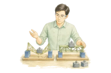 用一个主体和一个核心动作清晰表现“理性的，合理的”