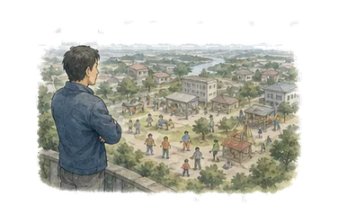 用一个主体和一个核心动作清晰表现“认真负责的,尽职尽责的”