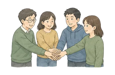 用一个主体和一个核心动作清晰表现“共识，一致意见”