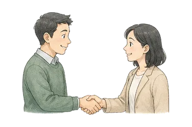 用一个主体和一个核心动作清晰表现“同意，许可；赞同”