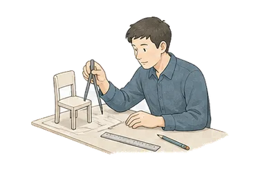 用一个主体和一个核心动作清晰表现“设计；图案”