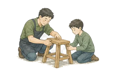 用一个主体和一个核心动作清晰表现“教导,指导;指令,命令”