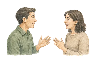 用一个主体和一个核心动作清晰表现“言语的，口头的；动词的”