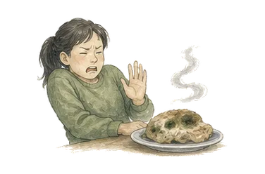 用一个主体和一个核心动作清晰表现“厌恶，反感”
