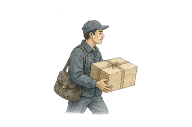 用一个主体和一个核心动作清晰表现“传达，表达；运输，传送”