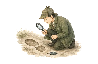 用一个主体和一个核心动作清晰表现“证据；证明”